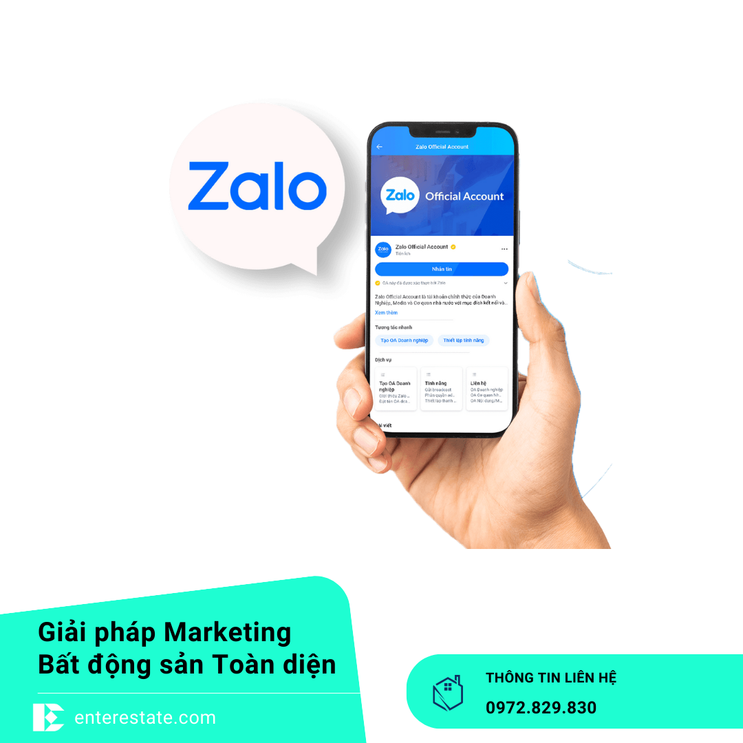 Zalo Cá Nhân Và OA Để Chốt Giao Dịch BĐS