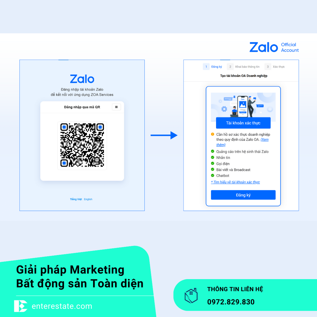 Zalo Cá Nhân Và OA Để Chốt Giao Dịch BĐS