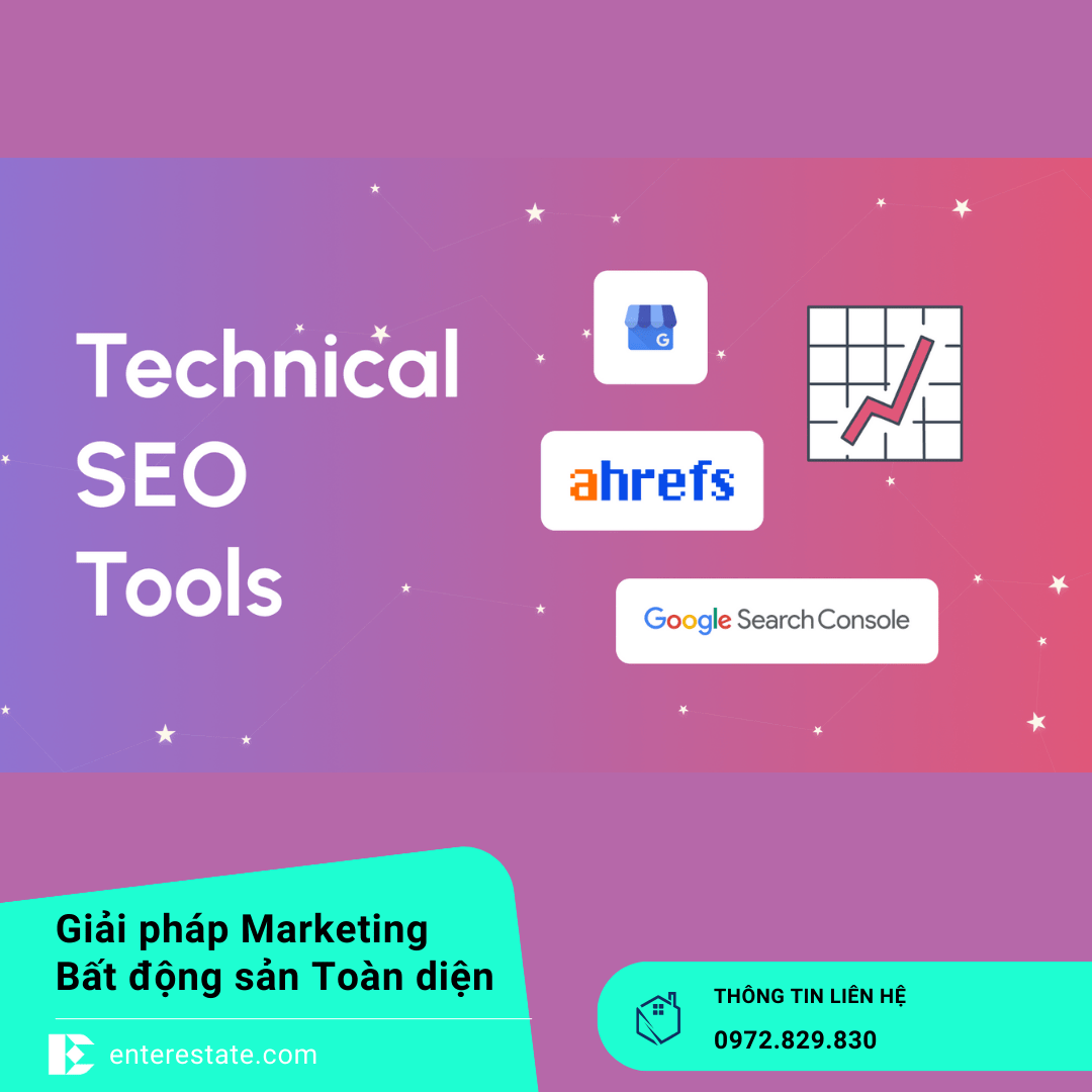 Công cụ SEO bất động sản Technical SEO Tools