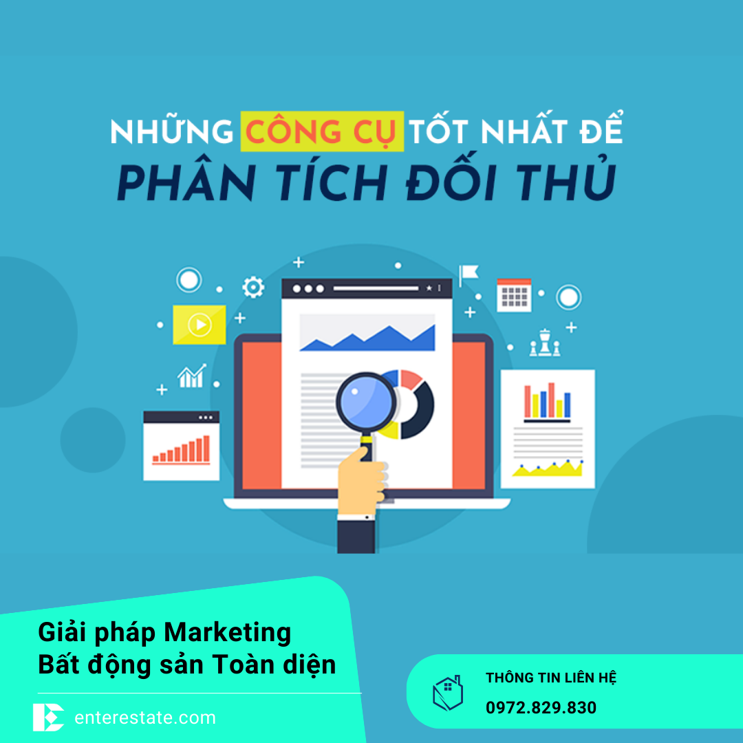 Công cụ SEO bất động sản phân tích đối thủ