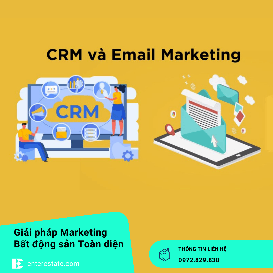 Cách Kết Hợp Email Với CRM Trong Bất Động Sản