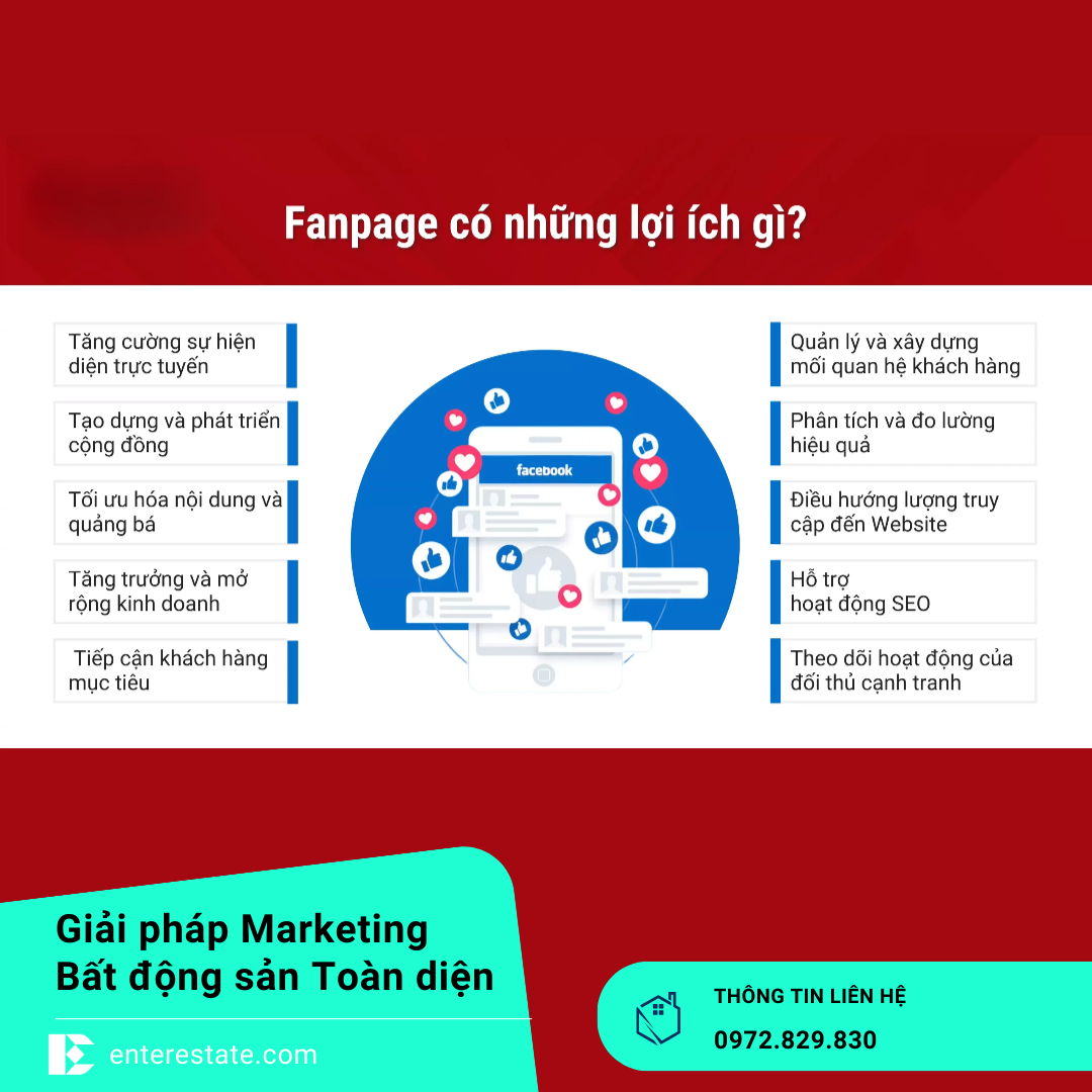 Fanpage Facebook Bất Động Sản