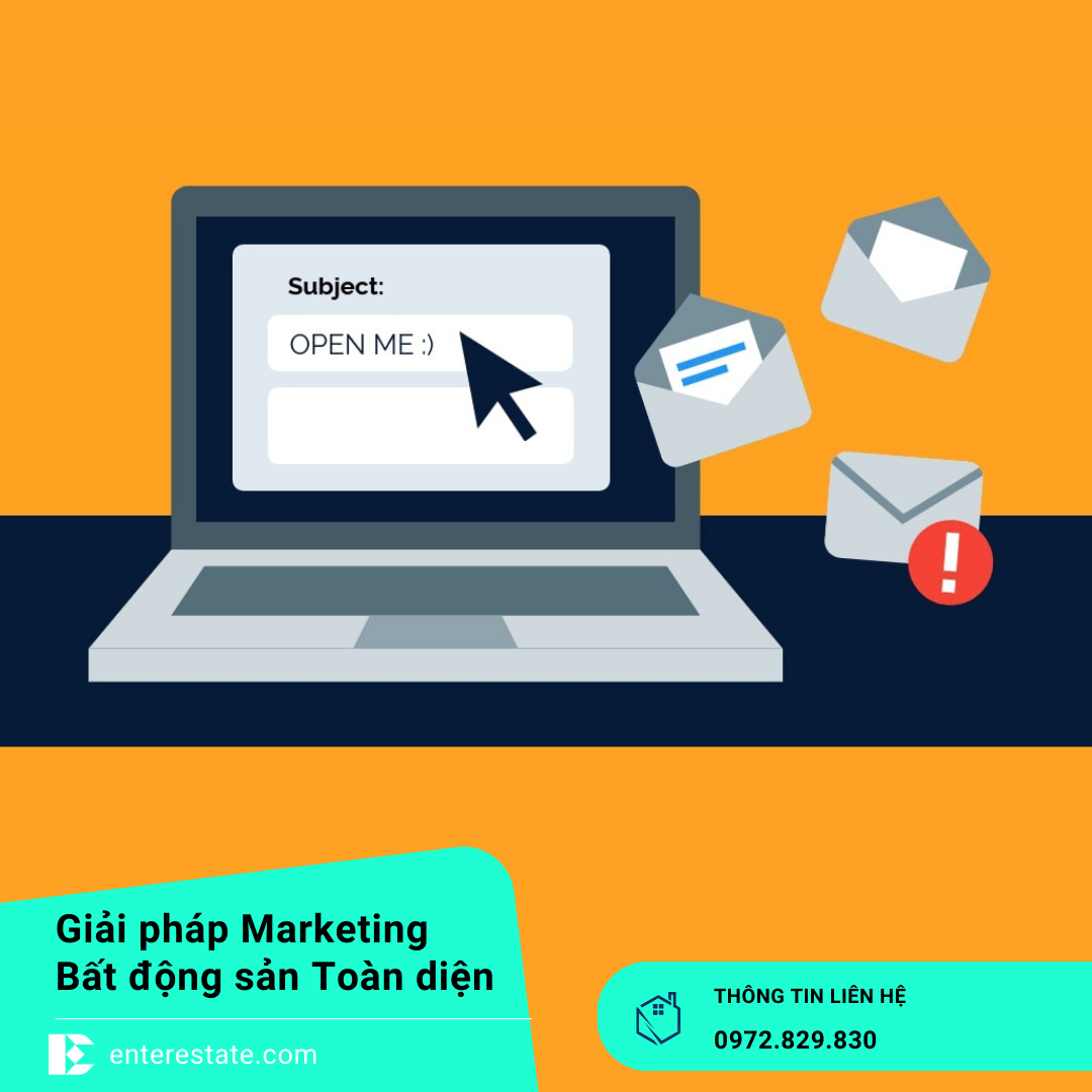 5 sai lầm thường gặp trong email marketing BĐS