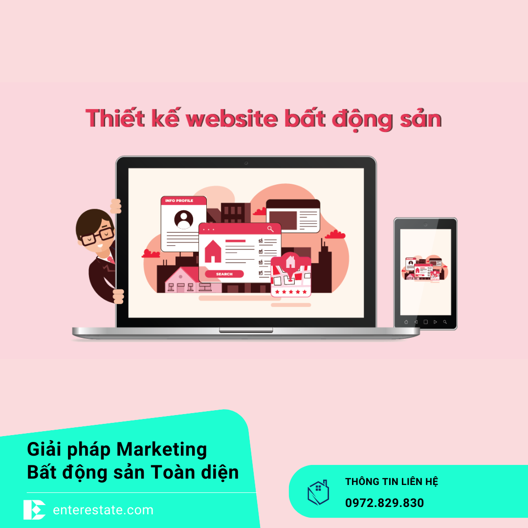 website cá nhân bất động sản