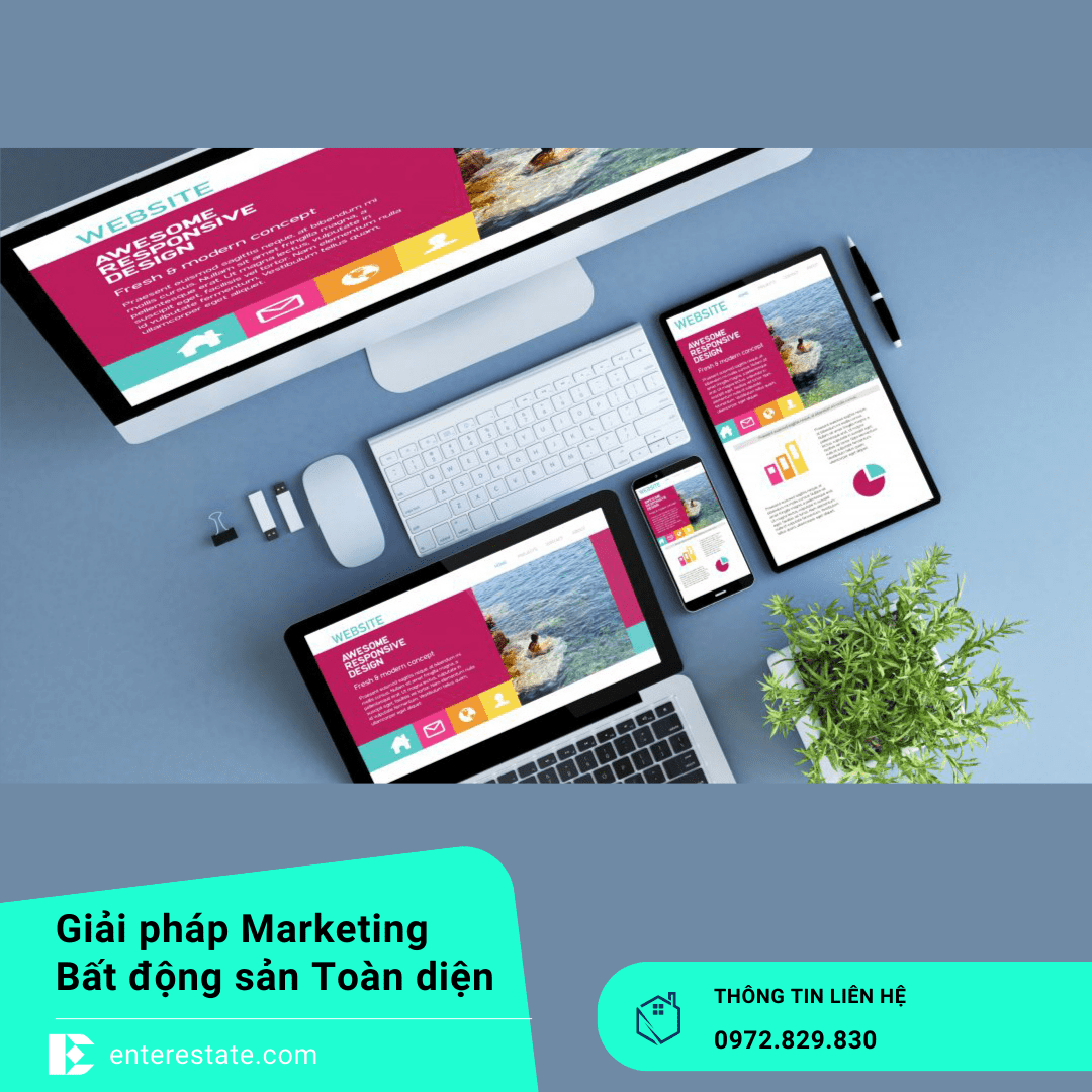 website cá nhân bất động sản