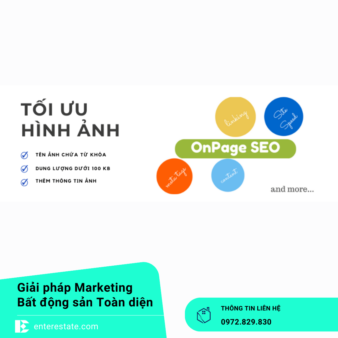 Tối ưu hình ảnh Onpage SEO bất động sản