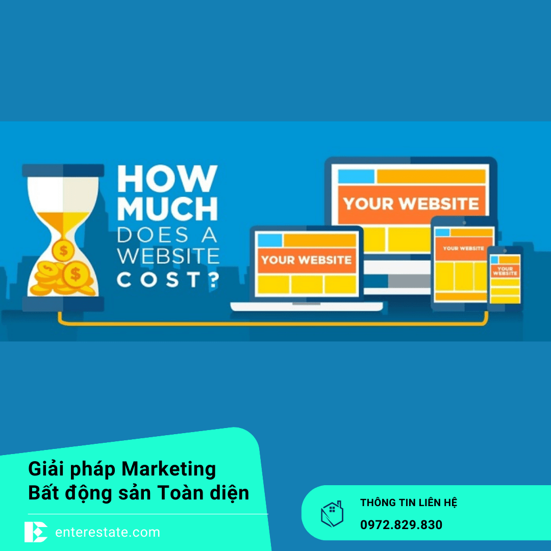 Chi Phí Và Nền Tảng Thiết Kế Website Bất Động Sản