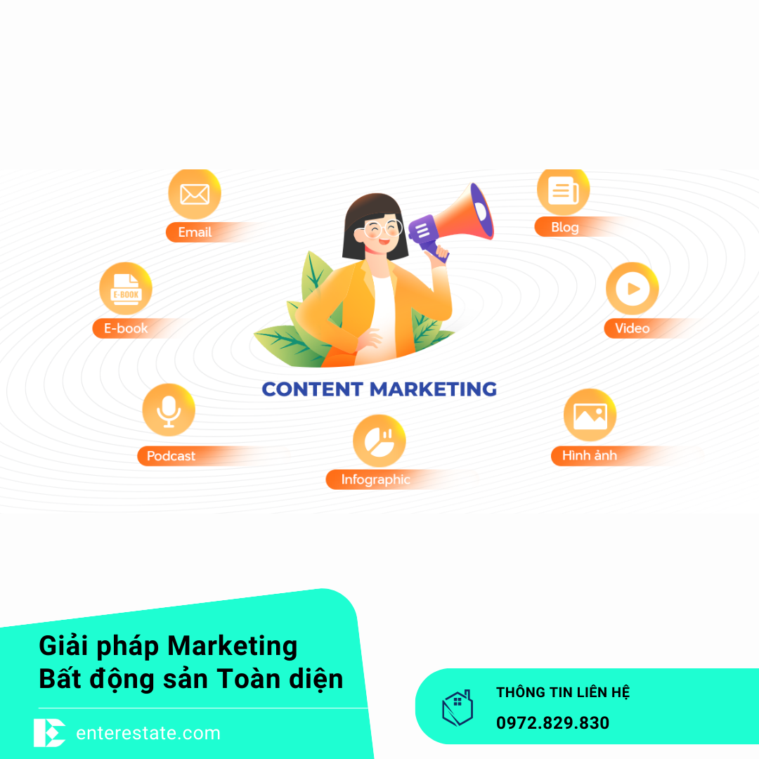 Checklist Xây Dựng Content Marketing BĐS
