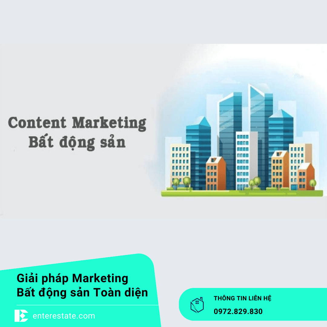 content quảng cáo BĐS
