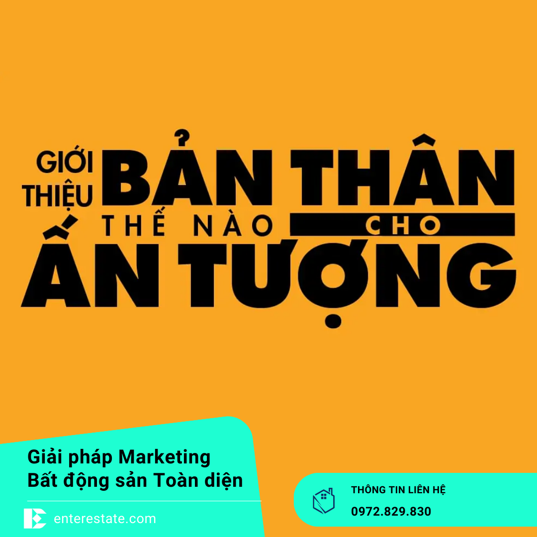 Giới Thiệu Bản Thân Trên Website Bất Động Sản