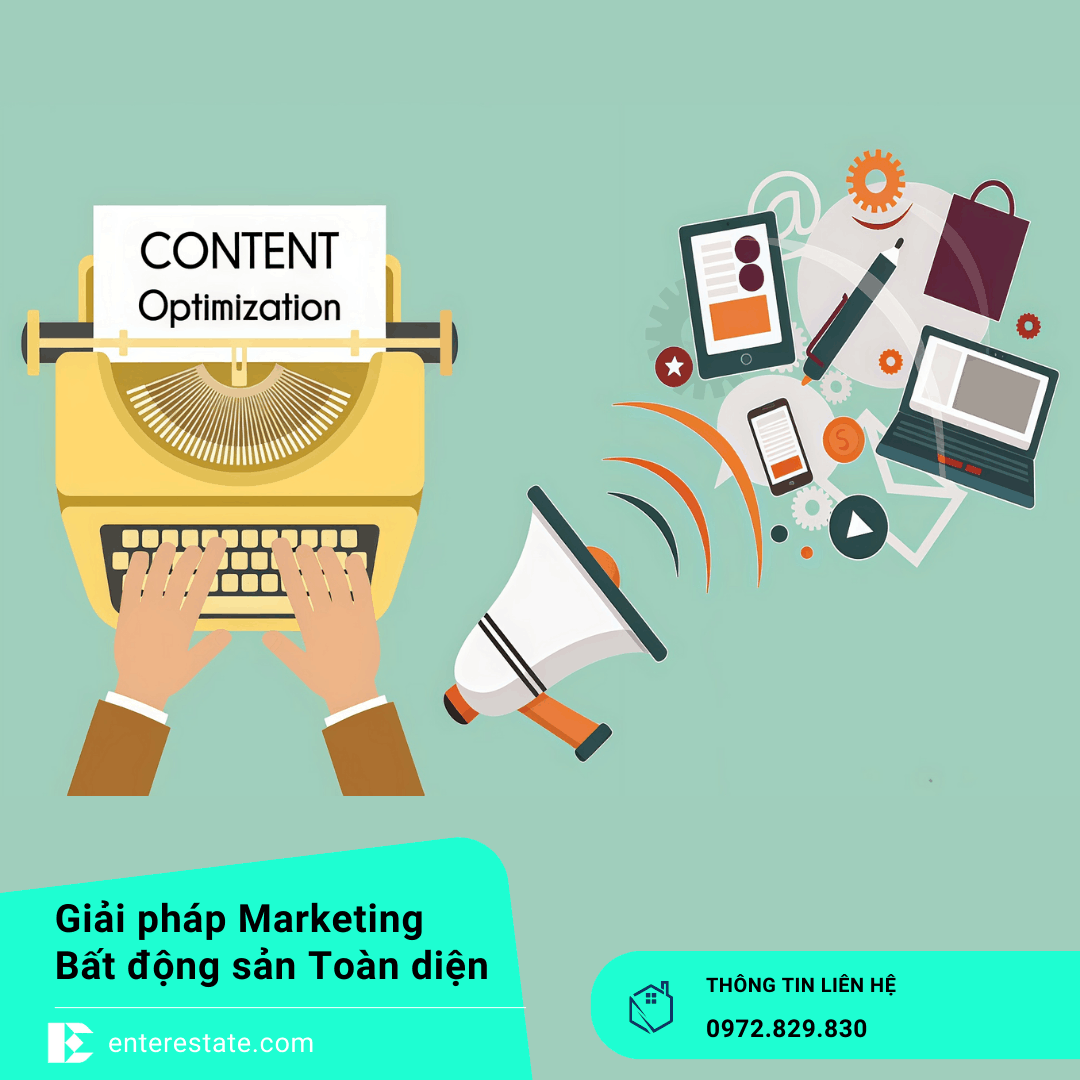 kế hoạch content marketing bất động sản