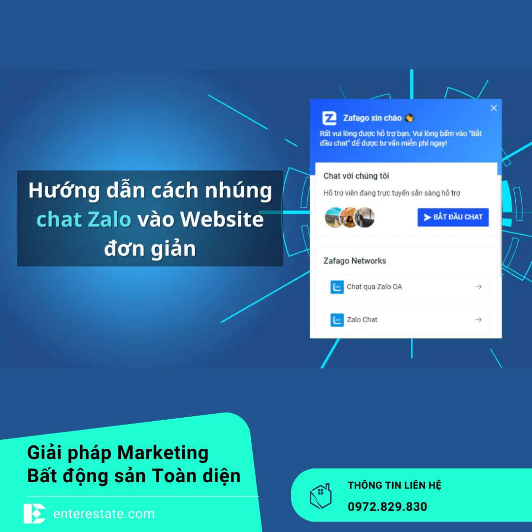 Tích Hợp Google Maps Và Zalo/Hotline Vào Website BĐS