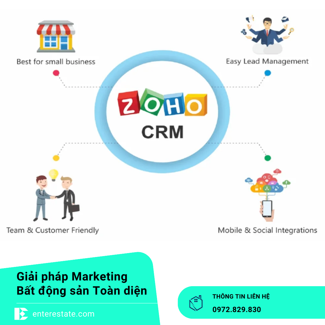 Top 5 CRM Phổ Biến Cho Môi Giới BĐS