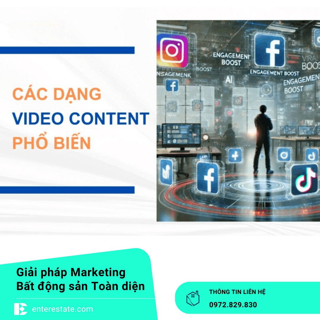 Video Content: 5 Ý Tưởng Quay Cho Môi Giới BĐS