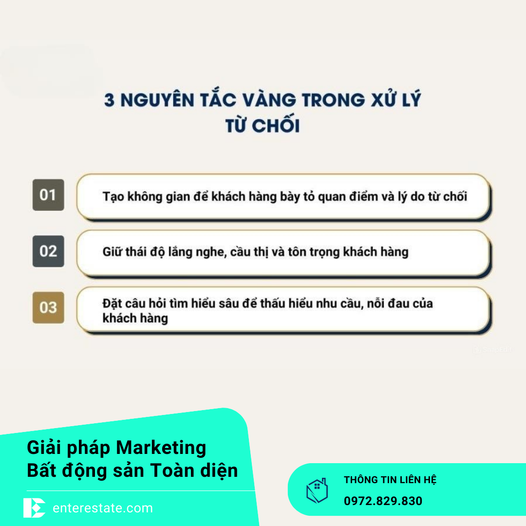 Xử Lý Từ Chối Trong Bất Động Sản