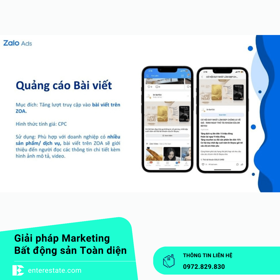 Zalo Ads bất động sản