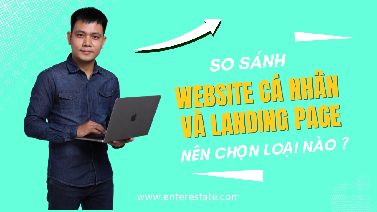 So Sánh Website Cá Nhân Và Landing Page Dự Án